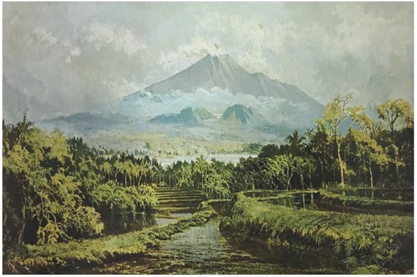 Pemandangan di Sekitar Gunung Merapi 