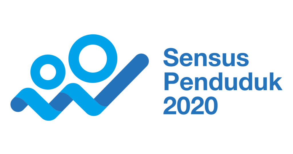 Logo sensus penduduk di tahun 2020 