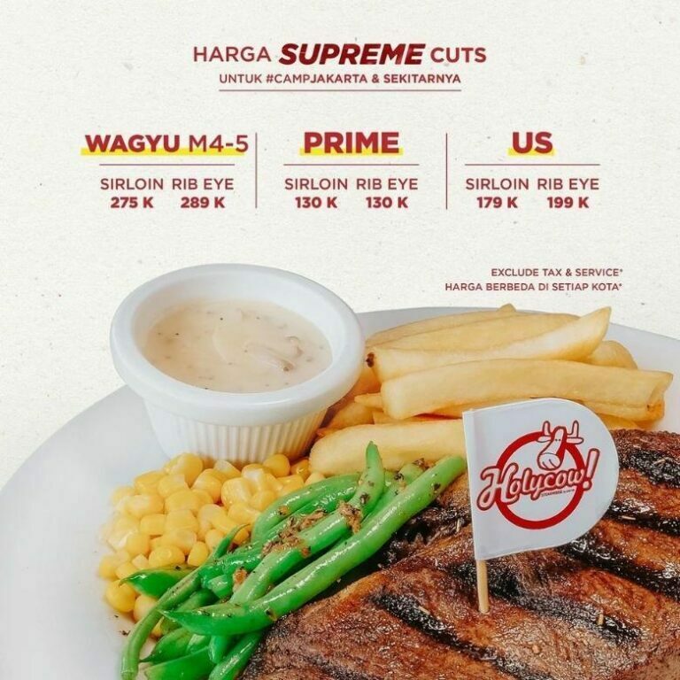 10 Tempat Makan Steak Enak di Jakarta, Wajib Coba!