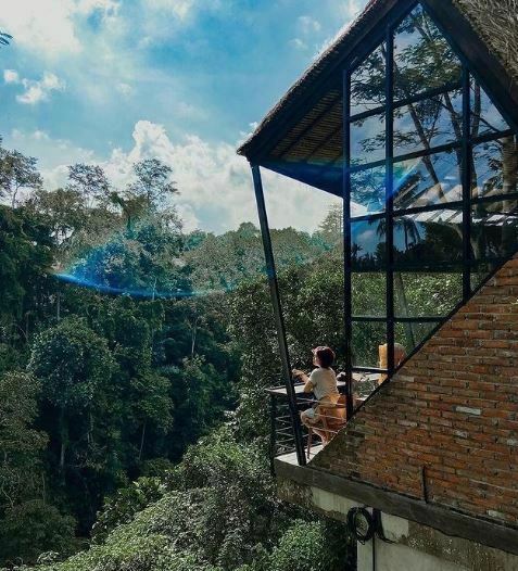 Keliki COffee tempat nongkrong dengan view alam di Ubud