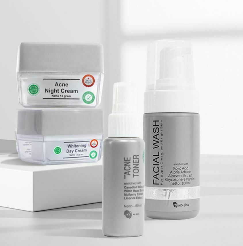Rangkaian Produk Skin Care Acne Series MS Glow
