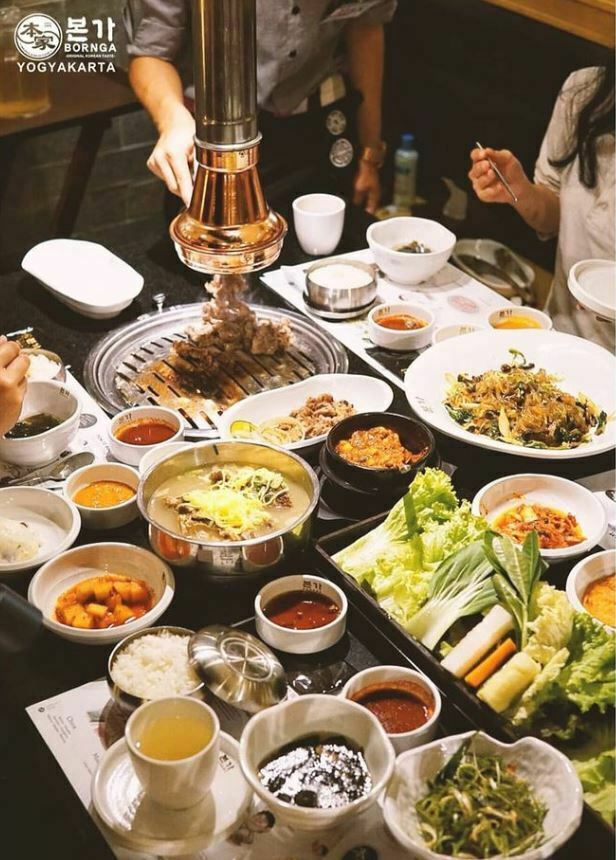 Brnga Korean Restoran di Jogja