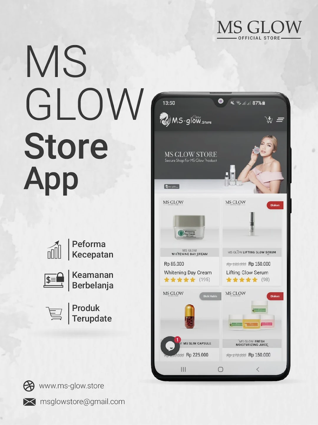 Cara menjadi member MS Glow