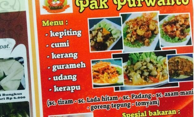 Warung Chineese & Seafood Pak Purwanto