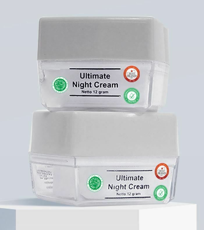 Night Cream -Produk Dalam Paket MS Glow Ultimate Series