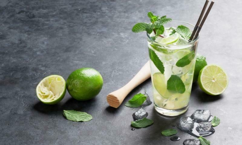 Green Mojito Mocktail