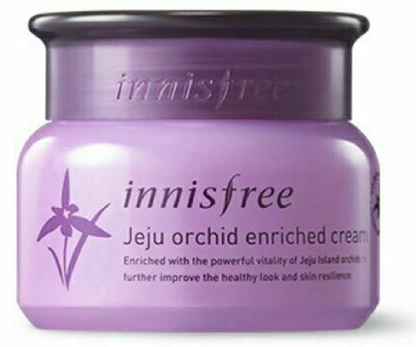 Innisfree - Jeju Orchid Enriched Cream wajah untuk usie 45 tahun ke atas
