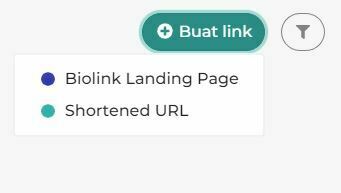 Pilih biolink landing page