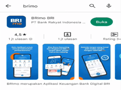 1. Install Aplikasi BRImo