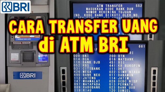 Cara transfer uang lewat ATM BRI