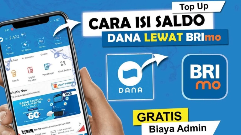 Cara Transfer BRI Ke DANA Lewat ATM Dan BRImo 2023