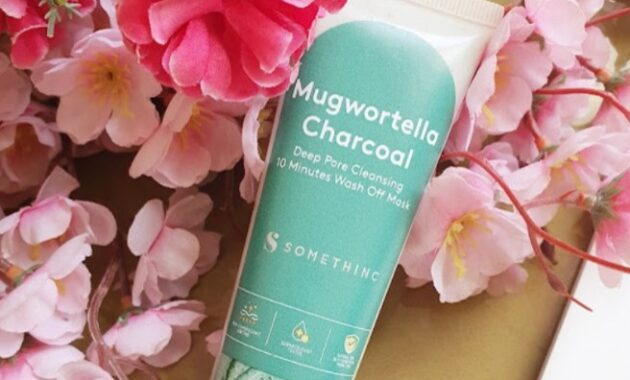 5. Mugwortella Charcoal Deep Pore Cleansing – Somethinc