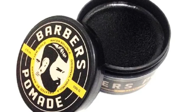 barbers pomade barbers pomade firm hold 100gr black edition full02