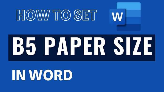 cara mengatur ukuran kertas b5 di word