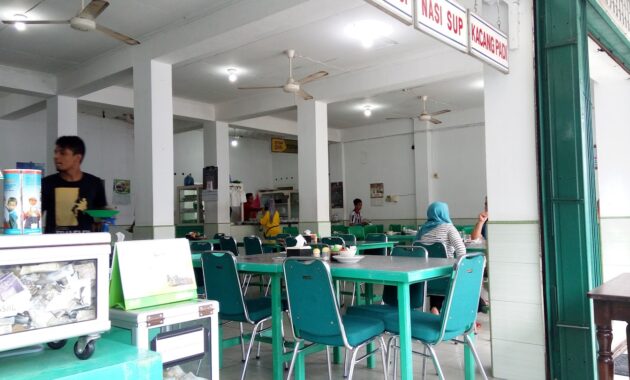 Tempat sarapan di Padang