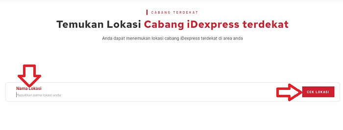 Cara Mencari Kantor Id Express Terdekat Lewat Website