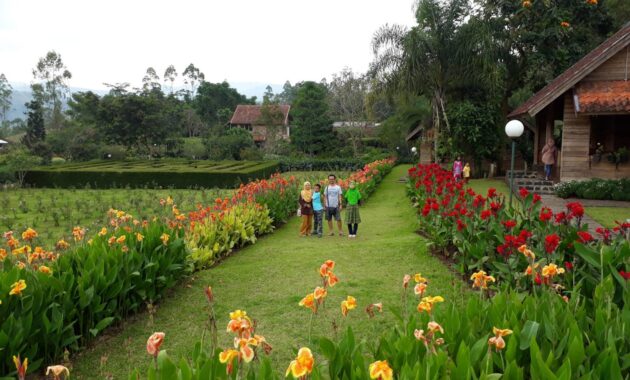 area villa di kebun mawar situhapa Windu Aji Panambang