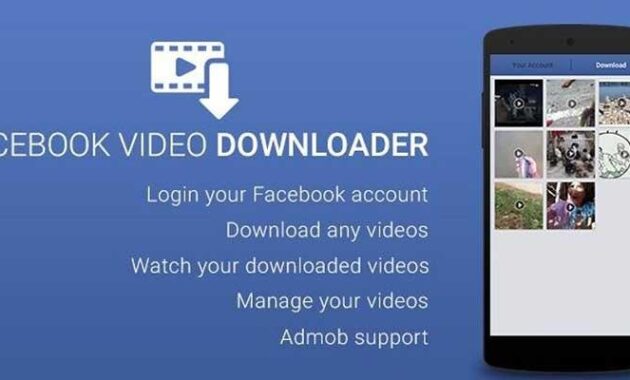 Aplikasi Download Video Facebook Terbaik