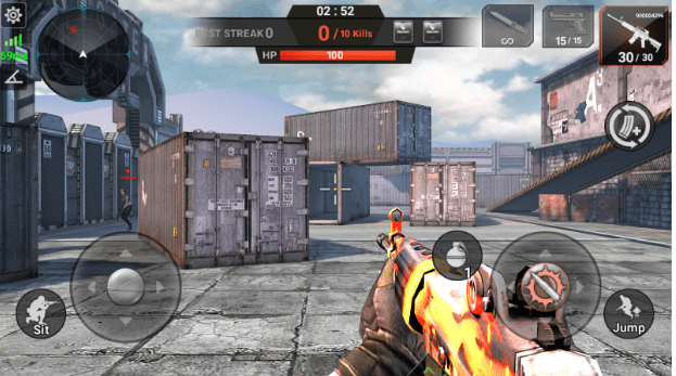 Game perang online Android