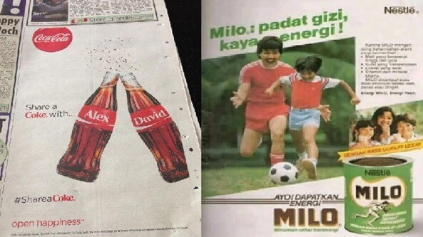 Contoh iklan kolom minuman