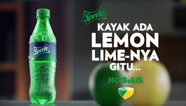 Contoh iklan produk minuman