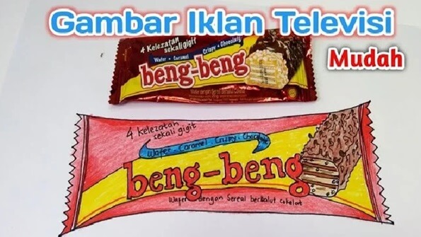 gambar iklan makanan ringan