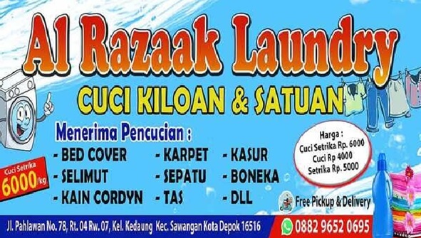 Contoh Iklan Laundry All In