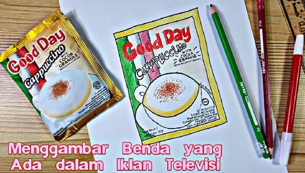 Contoh gambar iklan komersial kopi Good Day