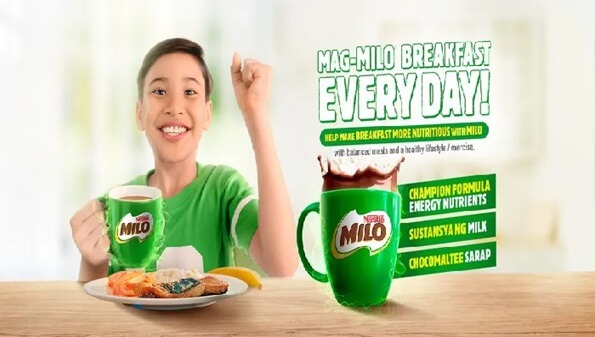 Contoh iklan Milo dalam Bahasa Inggris