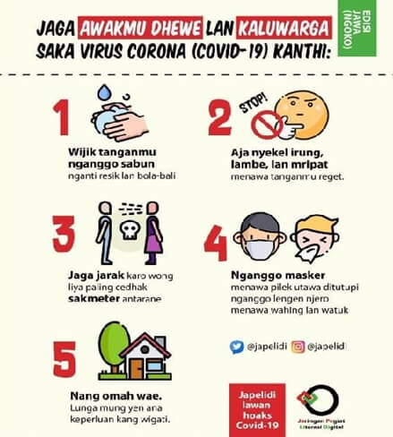 Contoh iklan kesehatan Bahasa Jawa