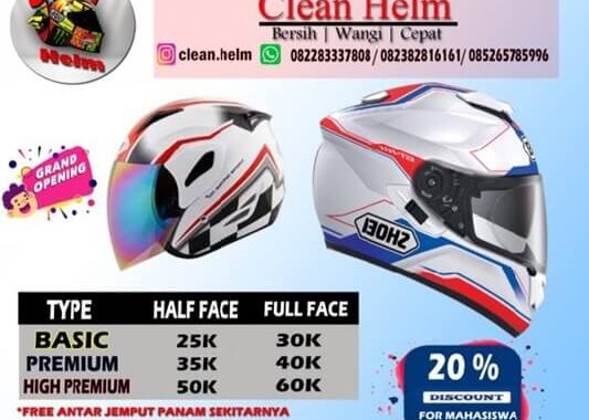 Contoh iklan laundry helm