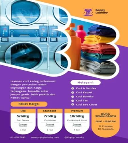 Contoh iklan laundry ramah lingkungan