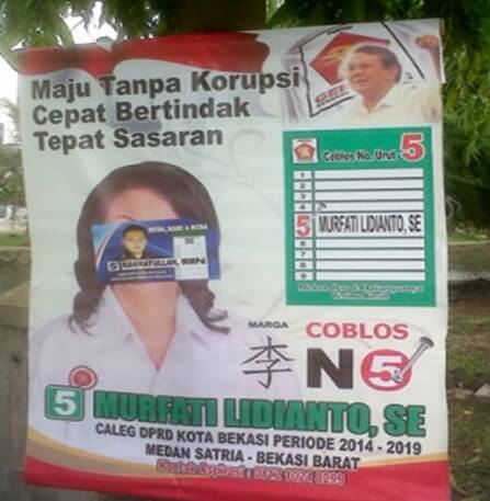 Contoh iklan politik negatif