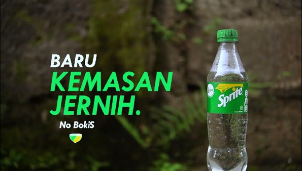 Iklan Sprite Baru Kemasan Jernih