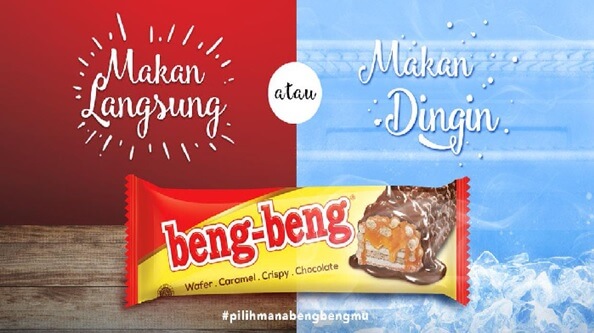 Iklan makanan ringan Beng-beng