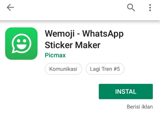 Cara membuat stiker WA