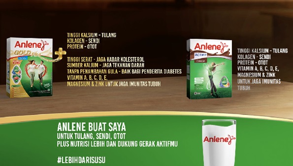 iklan susu Anlene