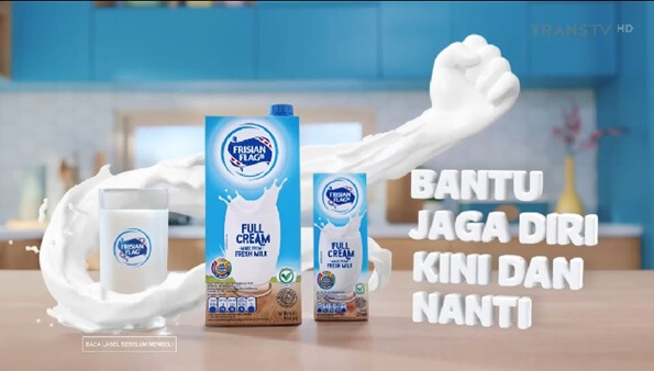 iklan susu Frisian Flag