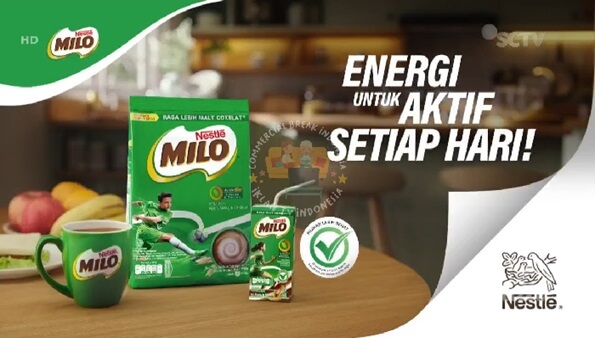 iklan susu Milo