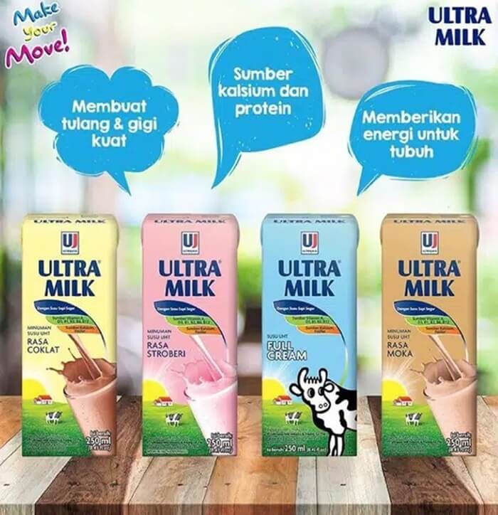 iklan susu Ultra Milk Make Your Move