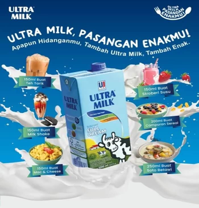 iklan susu Ultra Milk Pasangan Enakmu