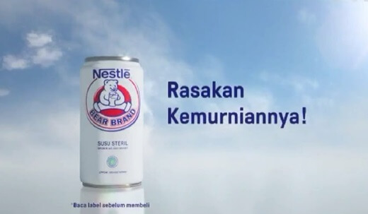 iklan susu beruang