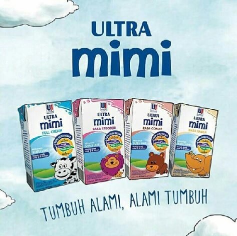 iklan susu kotak Ultra Mimi