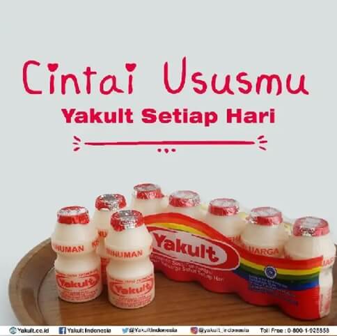 poster iklan Yakult