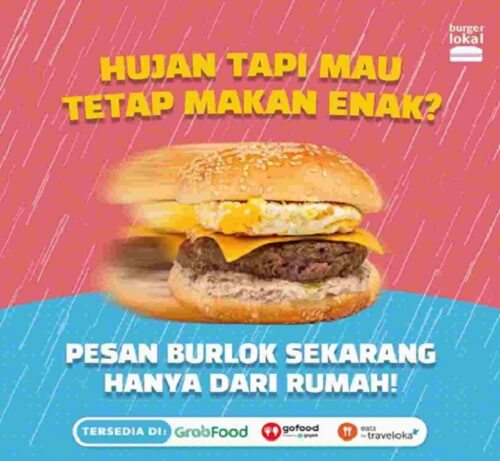 Iklan Burger Online