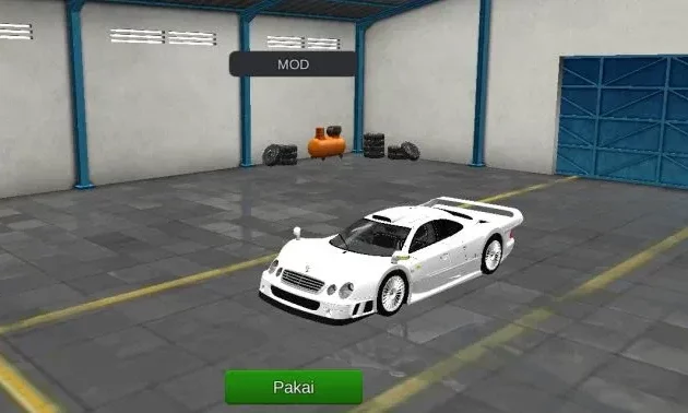 Mod Mobil Mercedes Benz CLK GTR