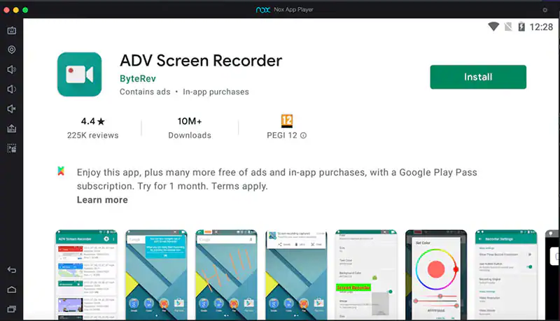 APK perekam layar Android