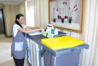 Perlengkapan Housekeeping Trolley