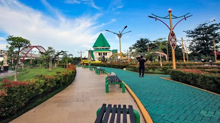 Dekorasi Taman yang Cantik