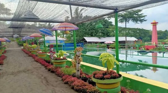 Fasilitas Kebun Bunga Taman Asmara